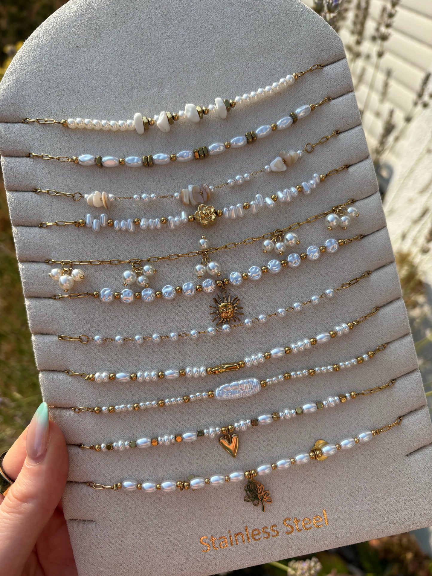 Edelstahl Kette Sommer Mix