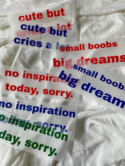 DIY Bügelbild Set