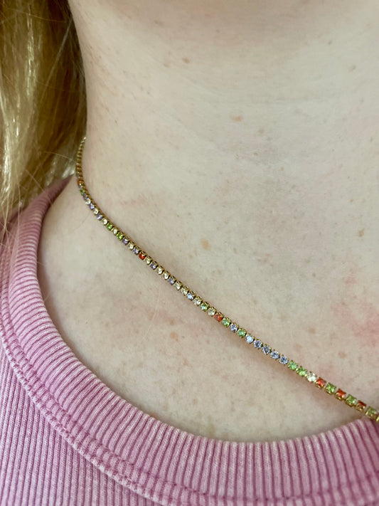 Edelstahl Kette Glamour