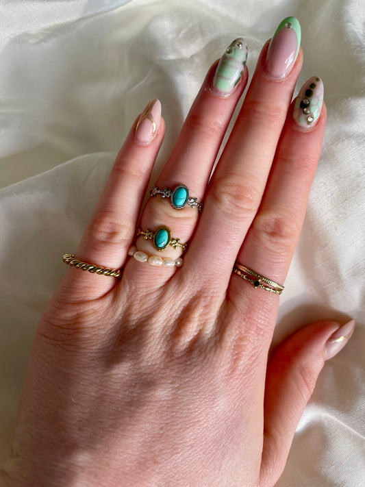 Edelstahl Ring Portrait