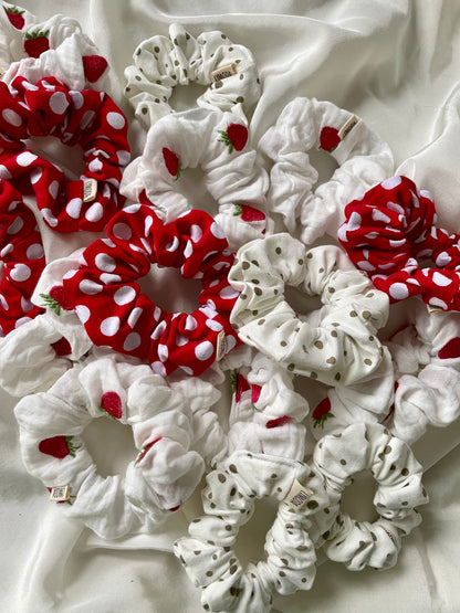 Scrunchie Emely Erdbeere Kollektion