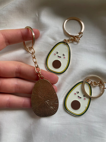 Avocado Anhänger für Schlüssel Binder Mäppchen