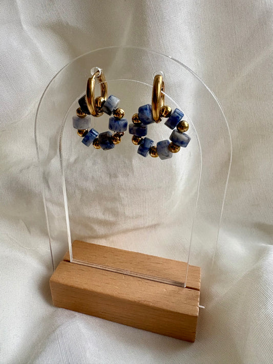 Edelstahl Ohrringe New Year