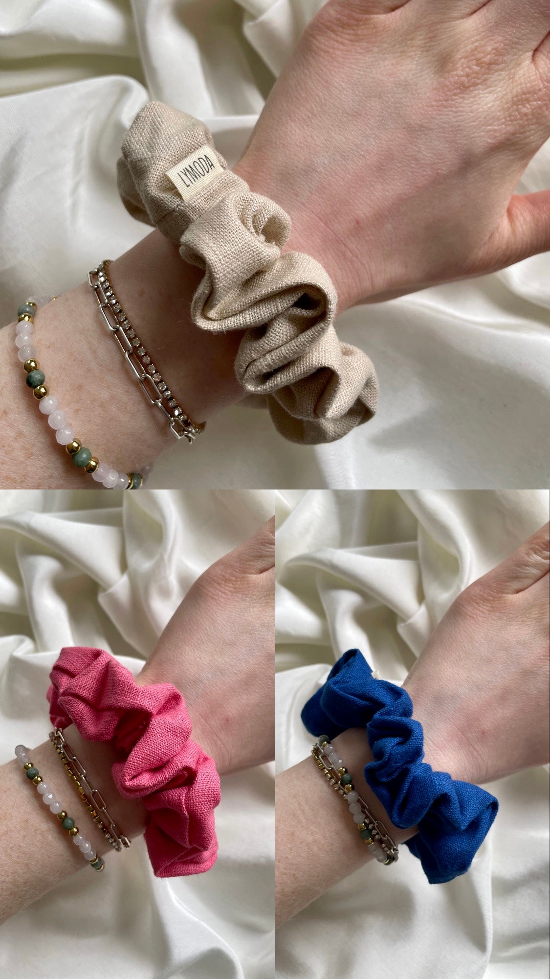 Leinen Scrunchie