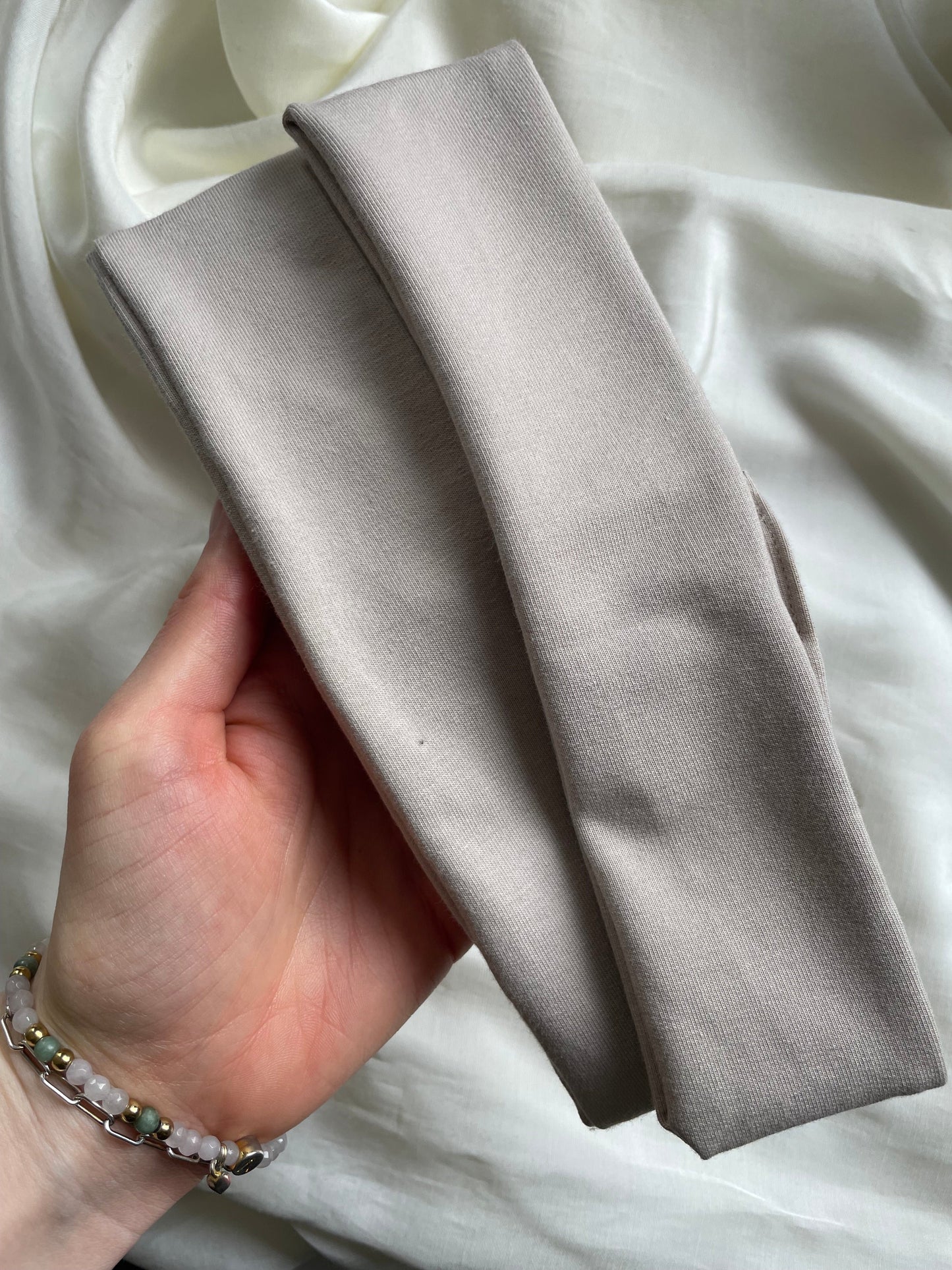 Haarband Beige