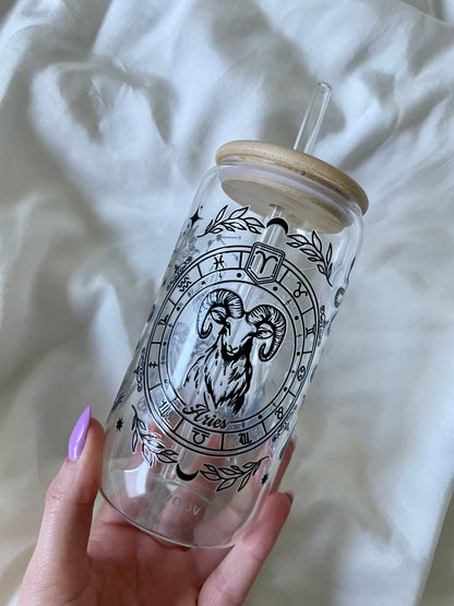 Sternzeichen Glas