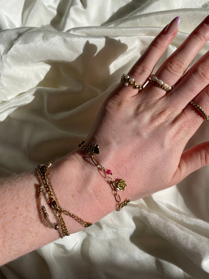 Edelstahl Armband Spring