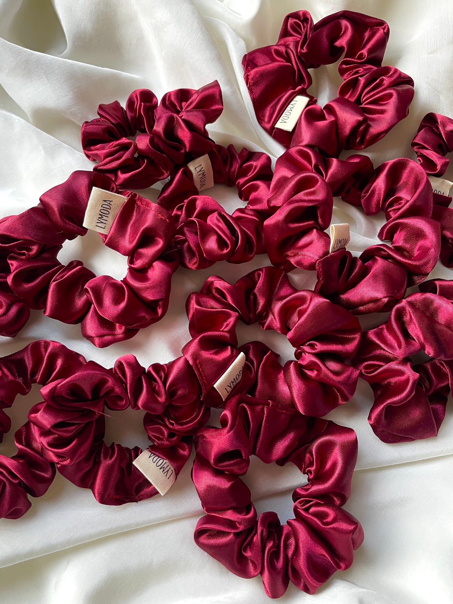 Christmas Satin Scrunchies