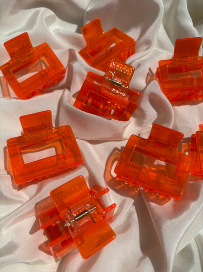 Haarspange Spoony Neon Orange