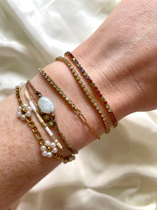 Edelstahl Armband Glamour