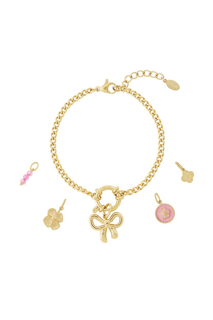 Charm Armband DIY Bow
