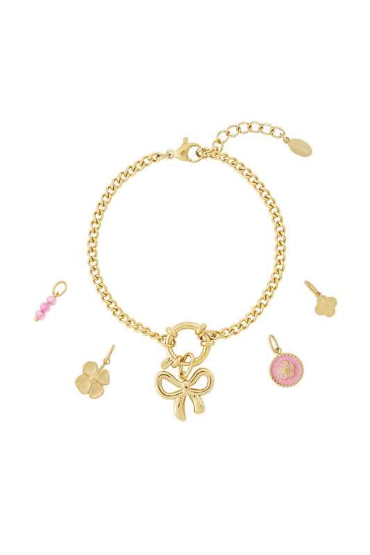 Charm Armband DIY Bow