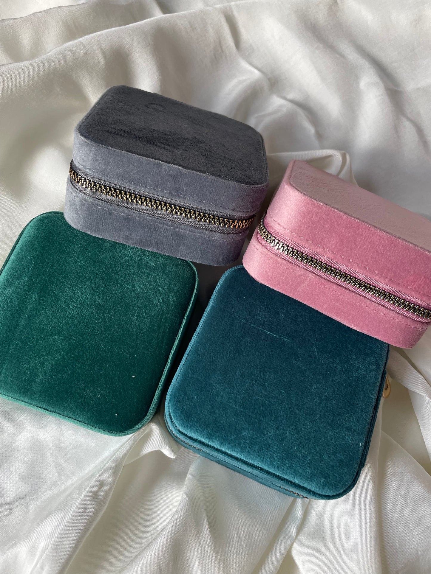 Personalisiertes Schmucktasche Schmuckkiste Schmuckdose Schmucketui Samt