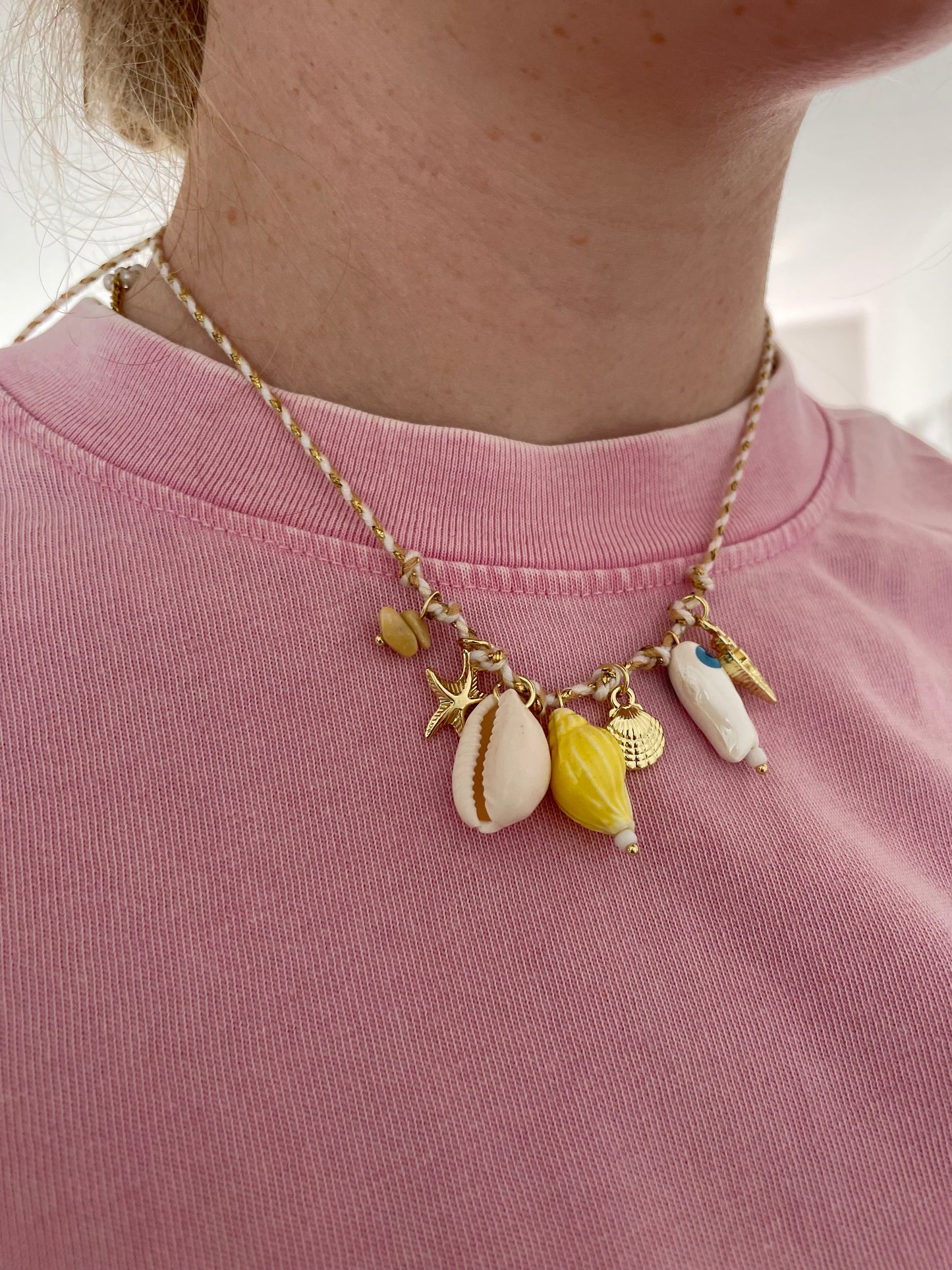 Edelstahl Kette Beach Hippie