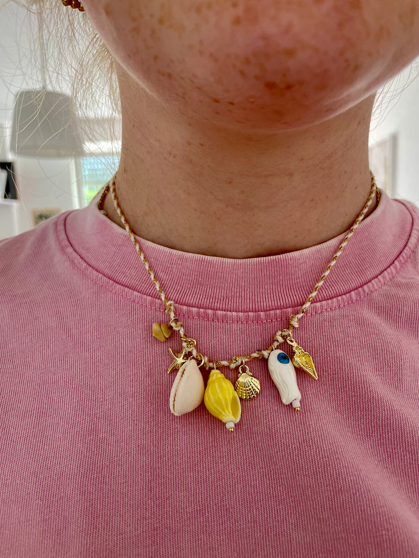 Edelstahl Kette Beach Hippie
