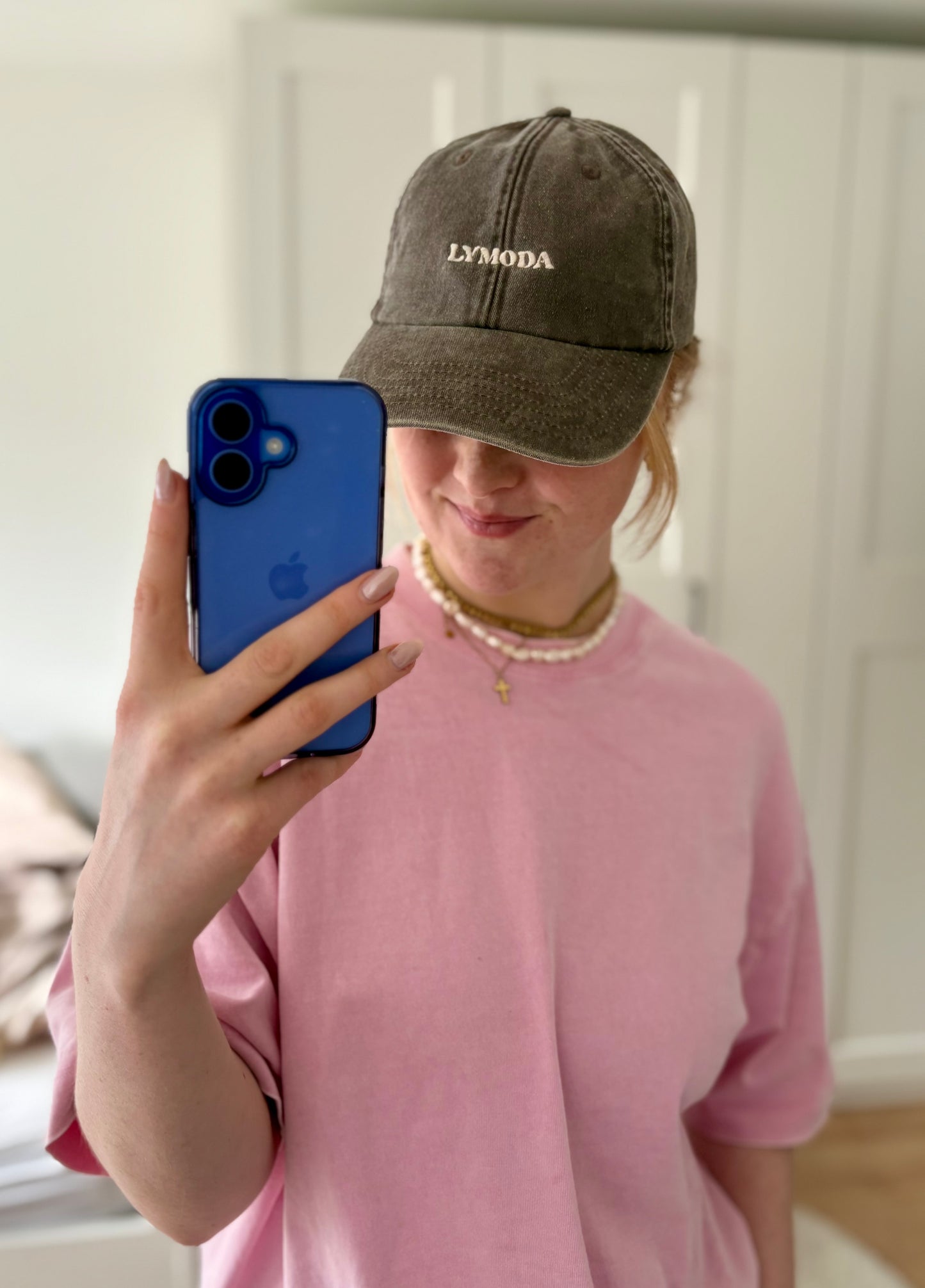 Vintage Cap - Lymoda Braun Beige