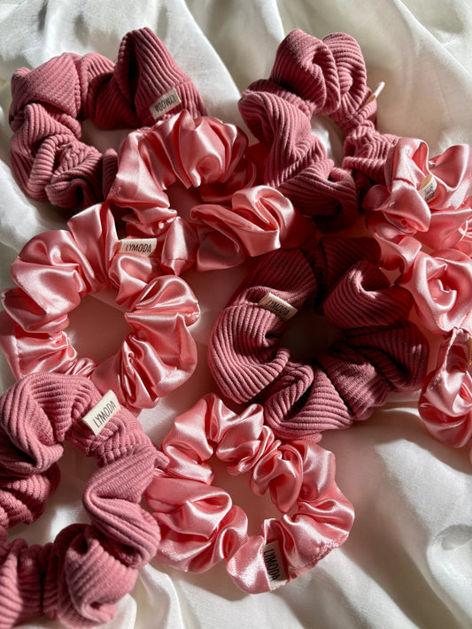 Scrunchie Rosa Mix
