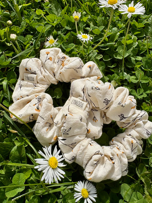 Scrunchie Spring Beige