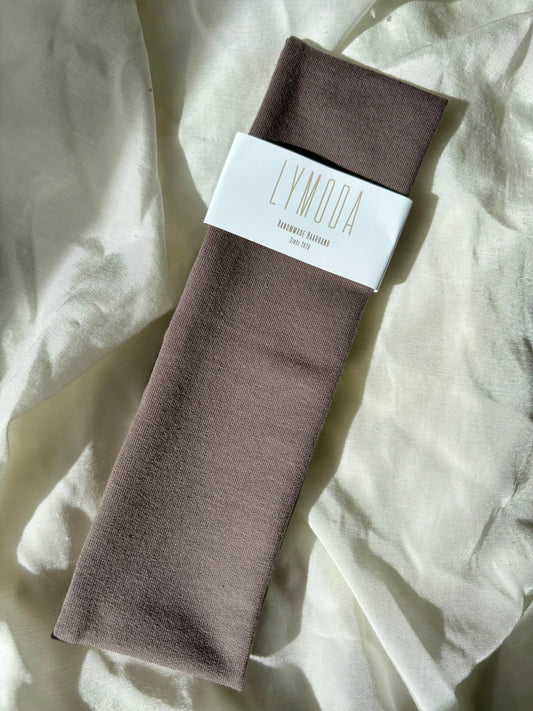 Haarband Taupe