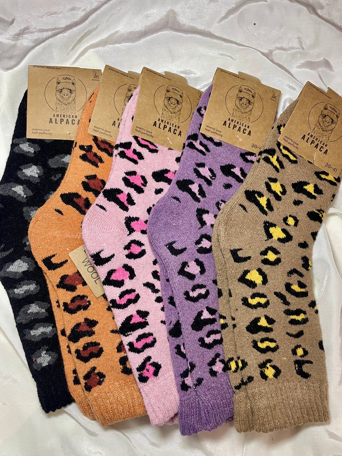 Leo Alpaka Socken