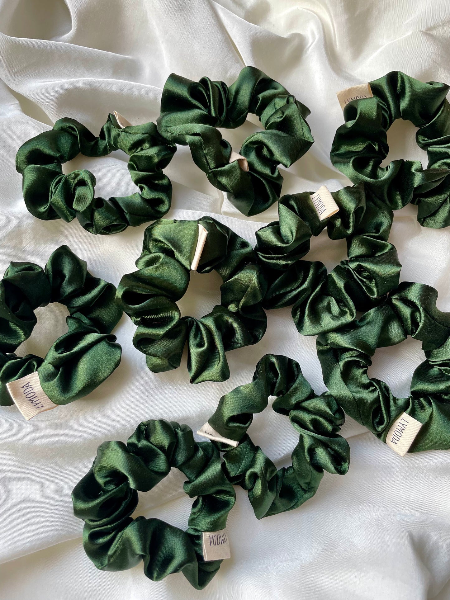 Christmas Satin Scrunchies
