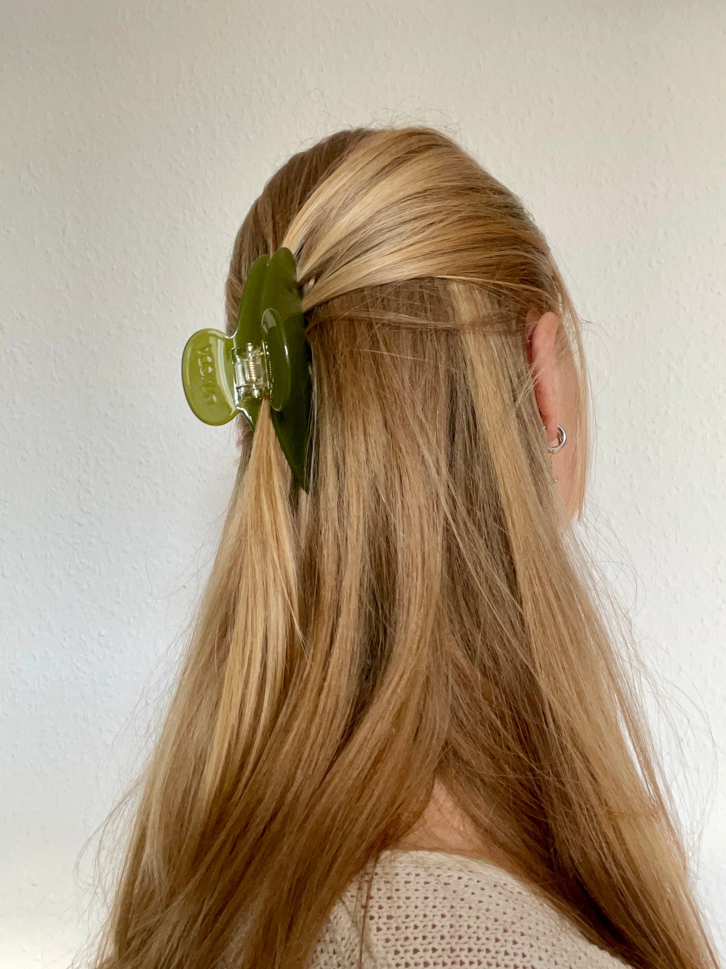 Haarspange Moon Matcha