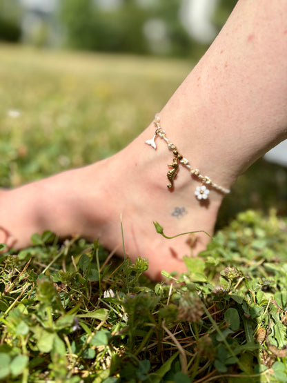 Edelstahl Armband & Fußkettchen Sommer Mix