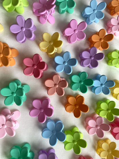 Haarspange Mini Blumen Bunt
