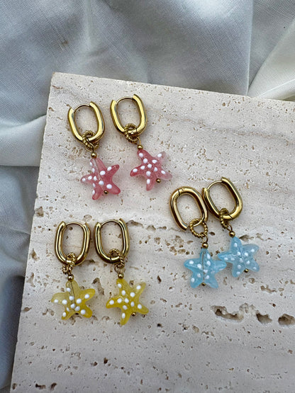 Edelstahl Ohrringe Seefish