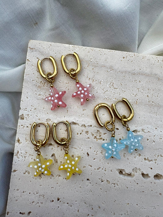 Edelstahl Ohrringe Seefish