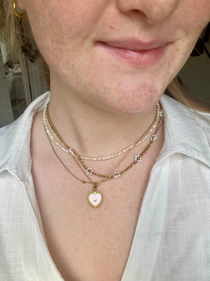 Edelstahl Kette Splash Love