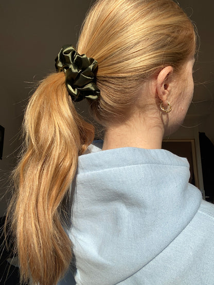 Christmas Satin Scrunchies