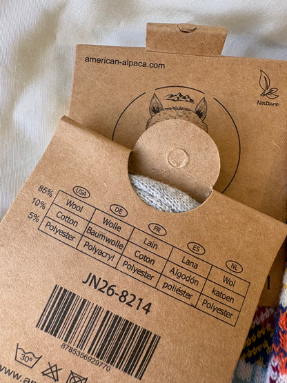 Alpaka Socken Norwegen Muster 36-41