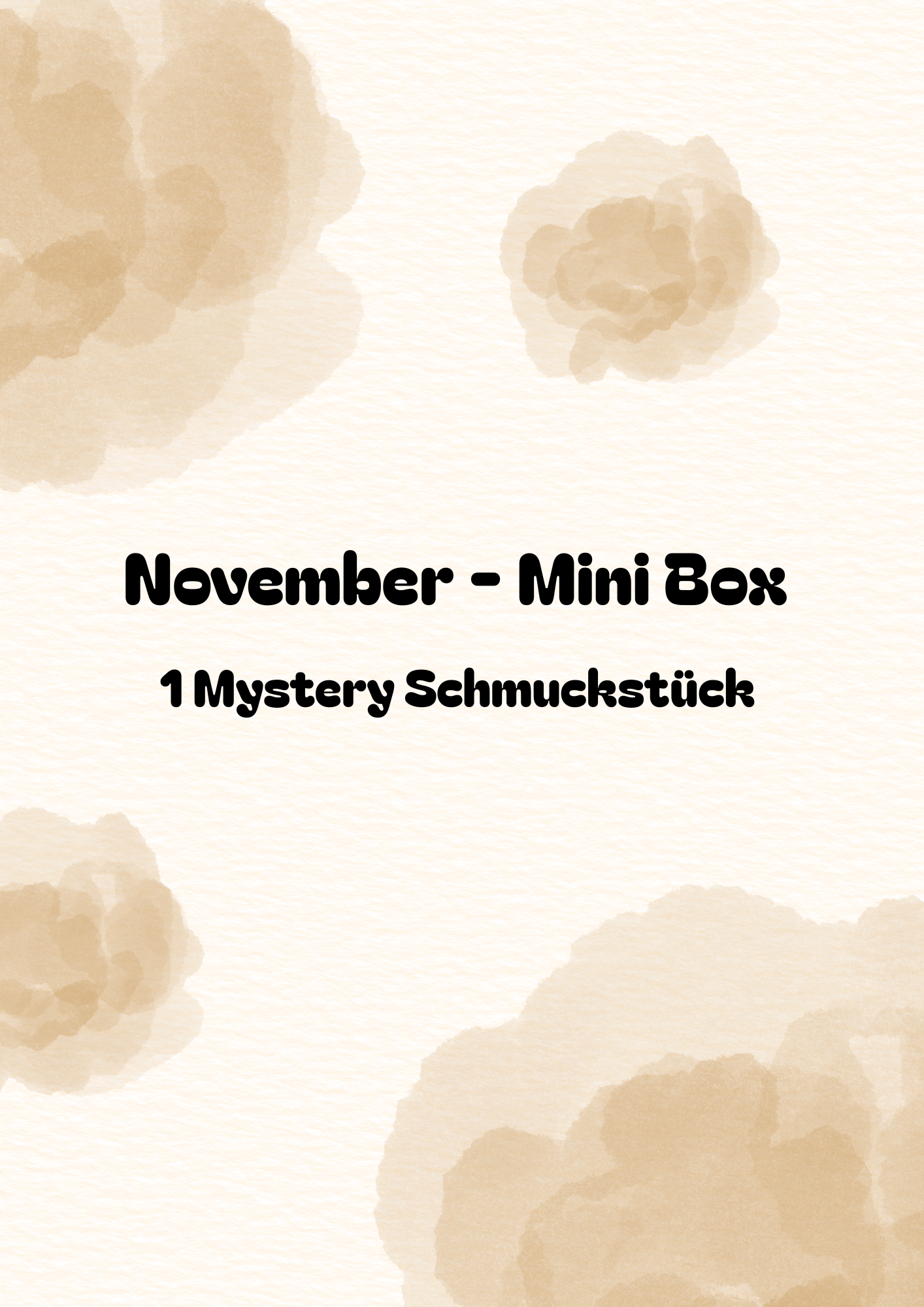 Mini Monatsbox November