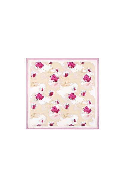 Kopftuch Satintuch Rose