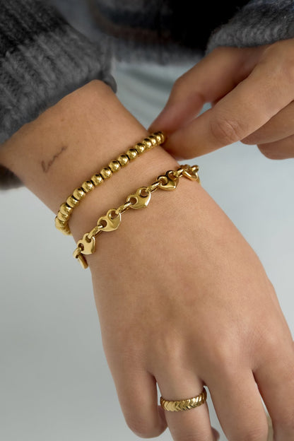Edelstahl Armband Amore