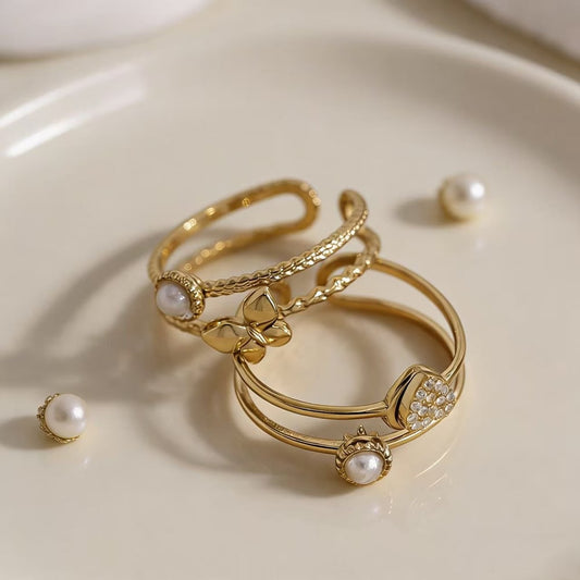 Edelstahl Ringe Ronja