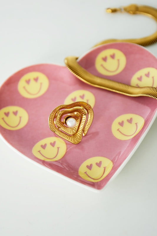 Schmuckschale Smiley