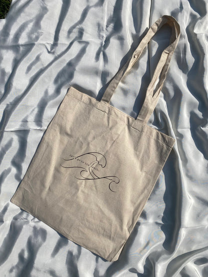 Jutebeutel Strandtasche "Let's go to the Beach"