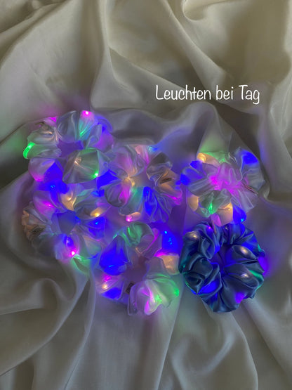 LED Scrunchie leuchtend