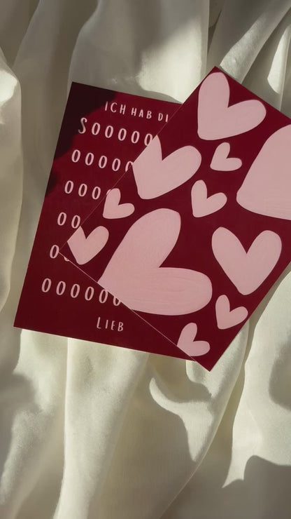 Postkarte Valentinstag