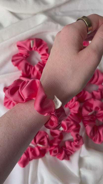Scrunchie Peachy Pink