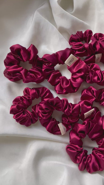 Christmas Satin Scrunchies
