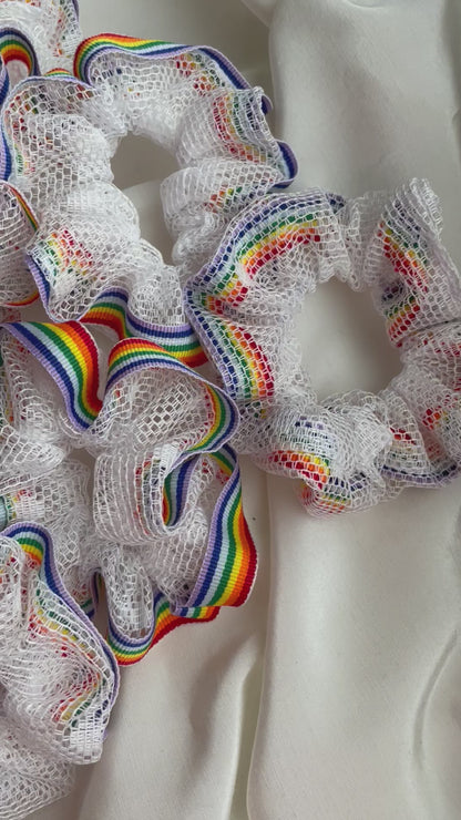 Regenbogen Pride Scrunchie