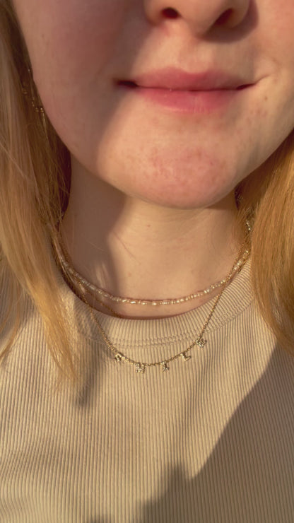 Edelstahl Kette Smile
