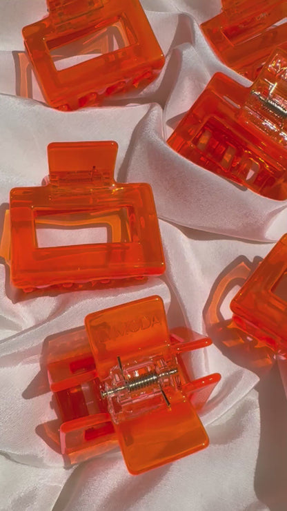 Haarspange Spoony Neon Orange