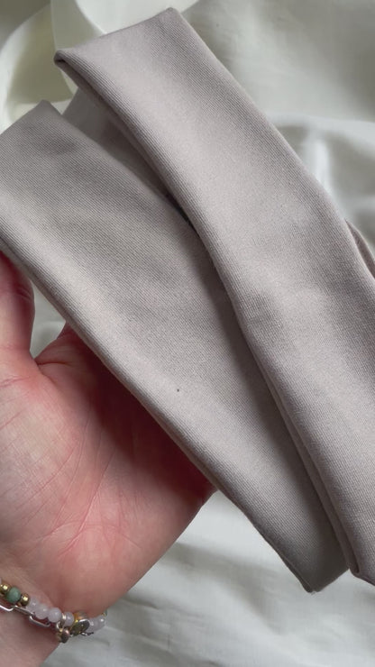 Haarband Beige