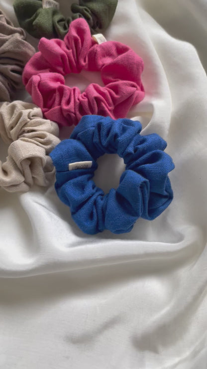 Leinen Scrunchie