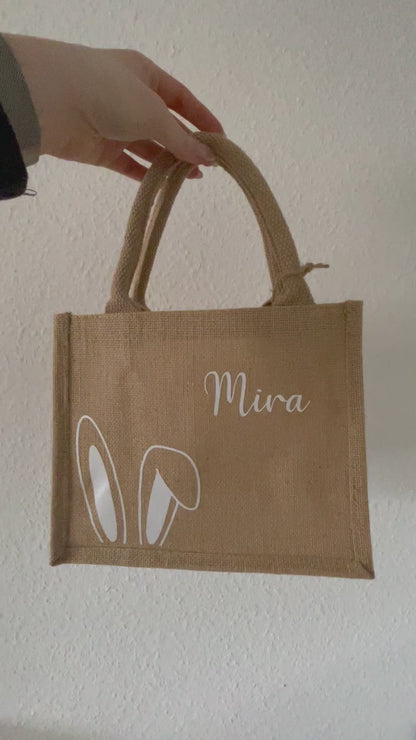 Jutetasche personalisierbar
